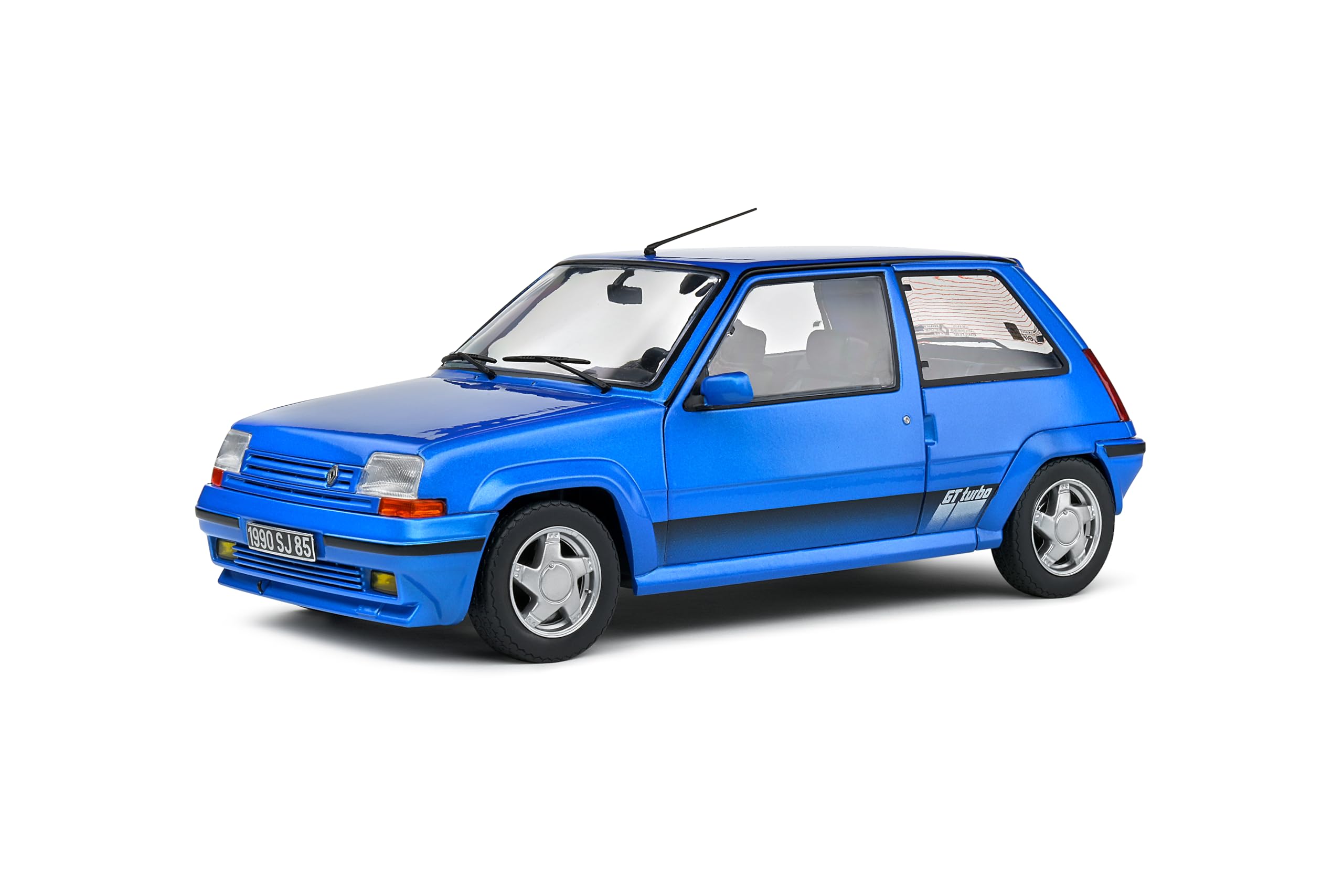 Solido 1:18 Renault 5 GT Turbo MK2 Blue : Amazon.co.uk: Toys & Games