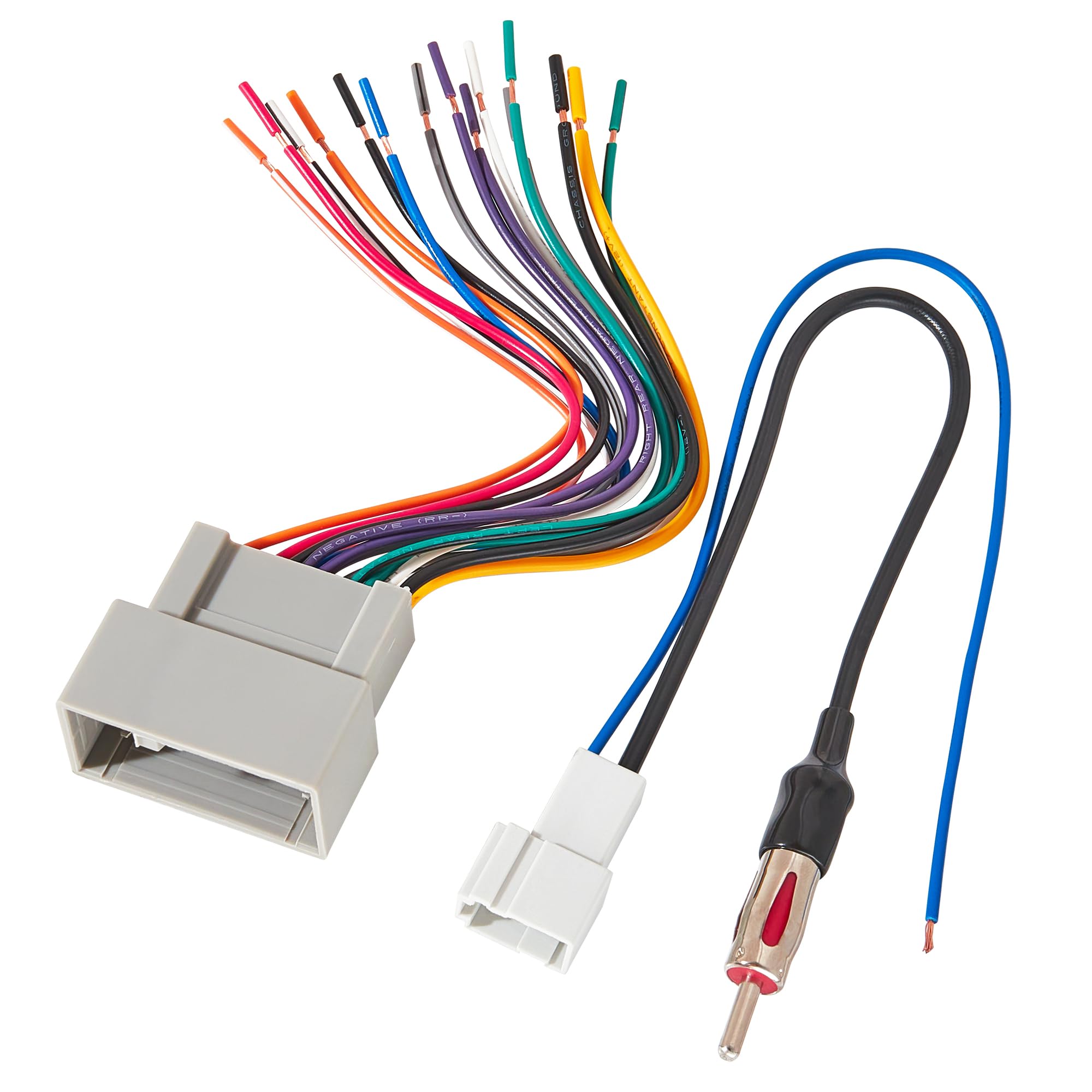 RED WOLF Car Radio Harness w/Antenna Adapter for 2012-2015 Honda Civic, for 2013-2020 Acura ILX Install Aftermarket Radio Head Unit Cable Plug