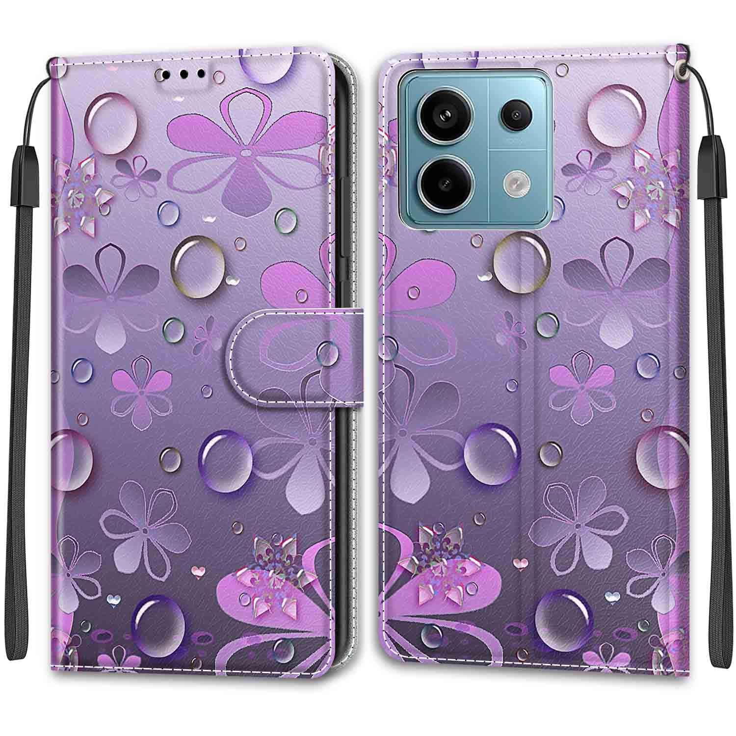 ChoosEU Cover per Xiaomi Redmi Note 13 Pro 5G / Poco X6 5G Custodia in Pelle Portafoglio