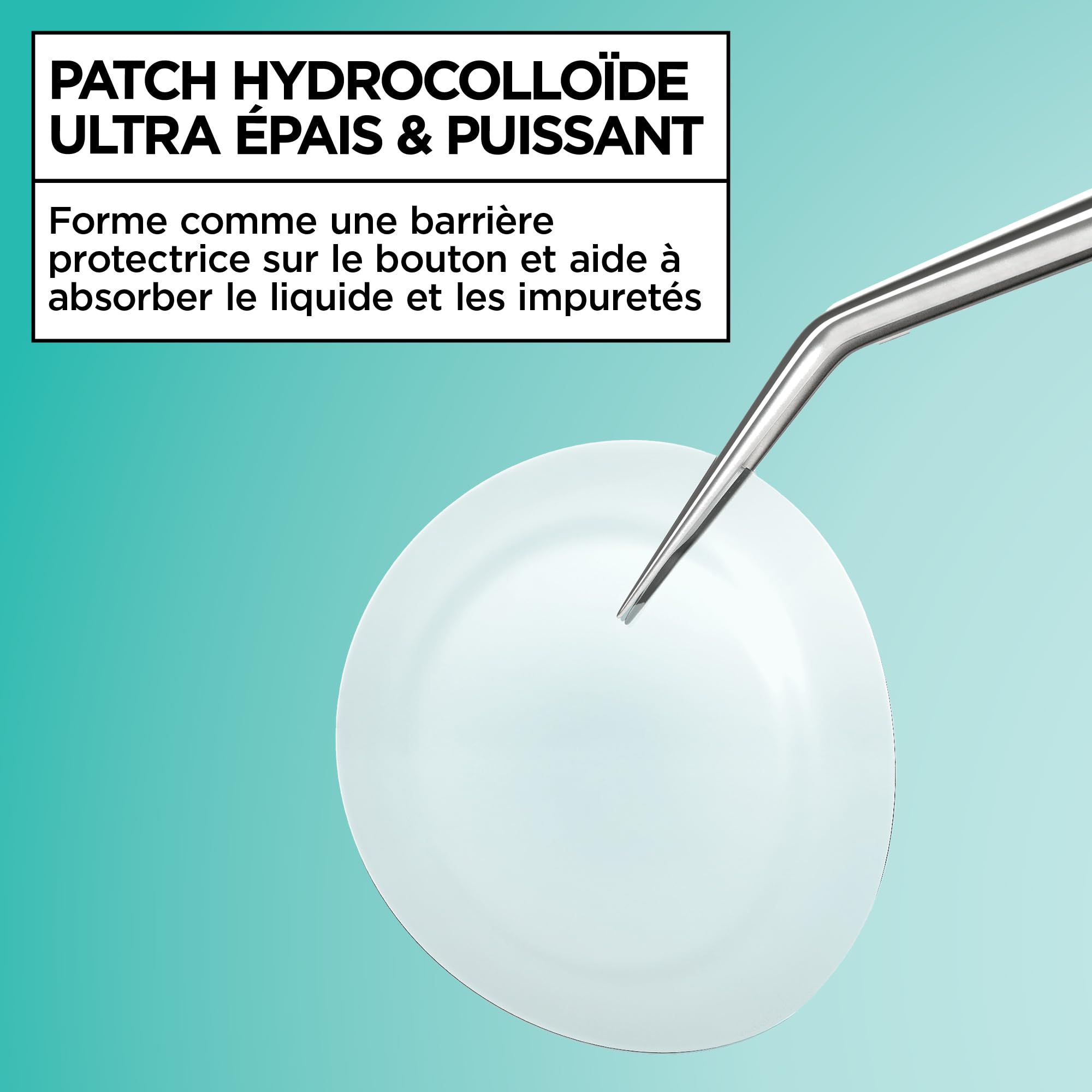 Garnier Pimple Patch 8 ore ULTRA Garnier Pure Active 44 Pezzi - CLINICAMENTE TESTATI: Riducono la visibilità dei brufoli, anche i più grossi. Uso notturno, efficaci in 8 ore