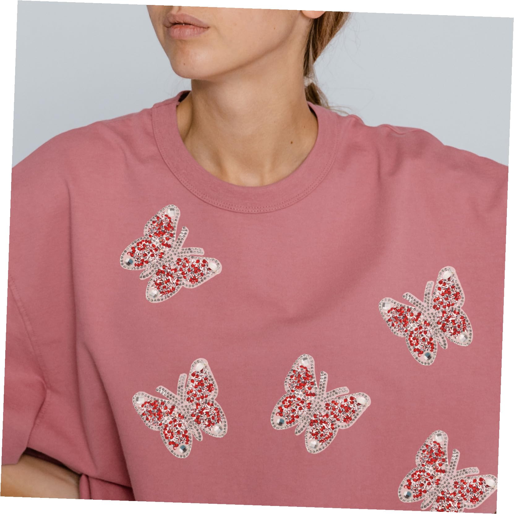 Operitacx 30pezzi Toppe Termoadesive Decorative Per Abbigliamento e Borse Patches Multifunzionali Adesive e Cucibili Per Riparazioni e Decorazioni