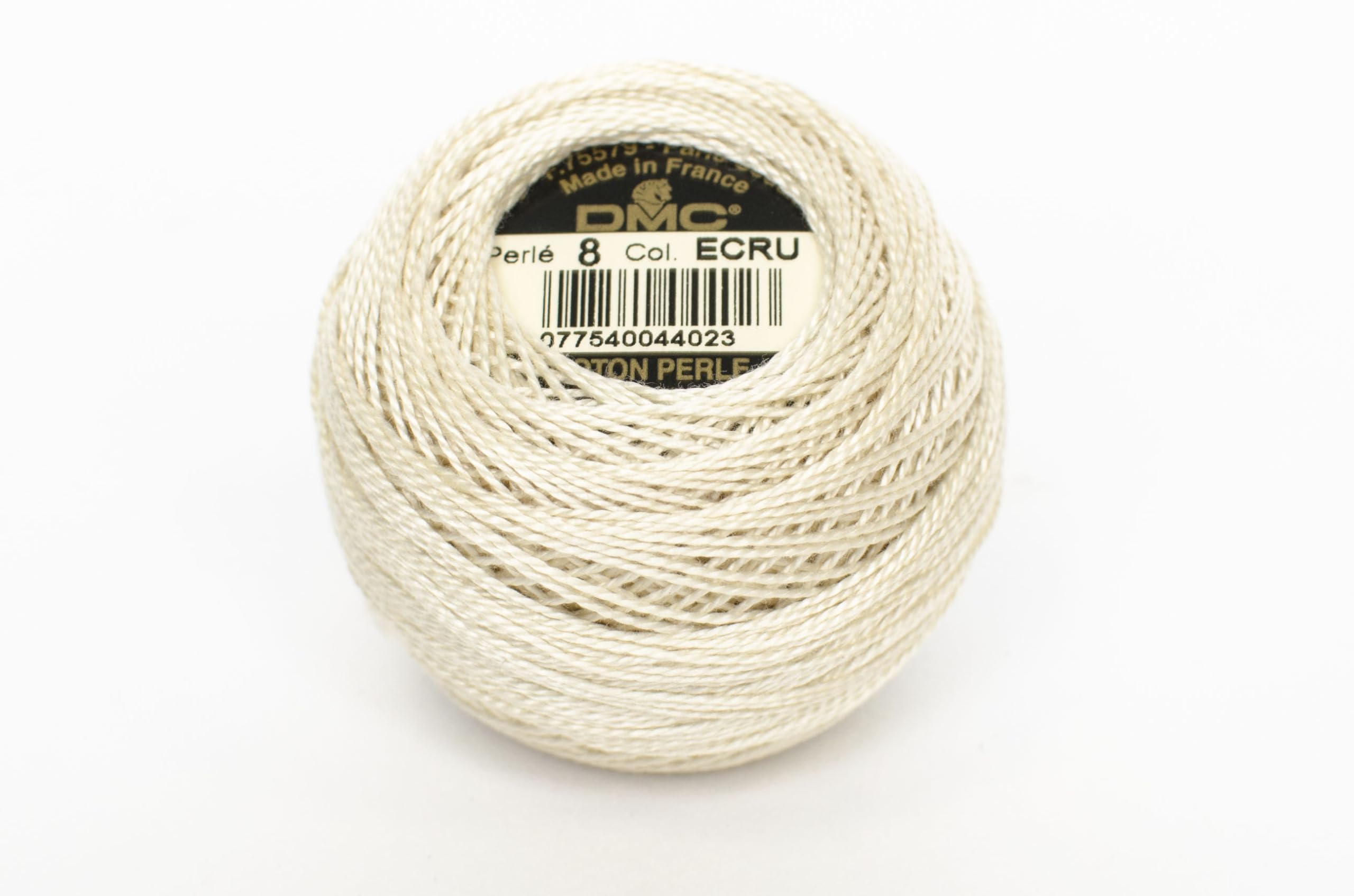 Amazon.co.jp: DMC コットンパール 刺繍糸 8番糸 長さ80m 10玉入 #ECRU