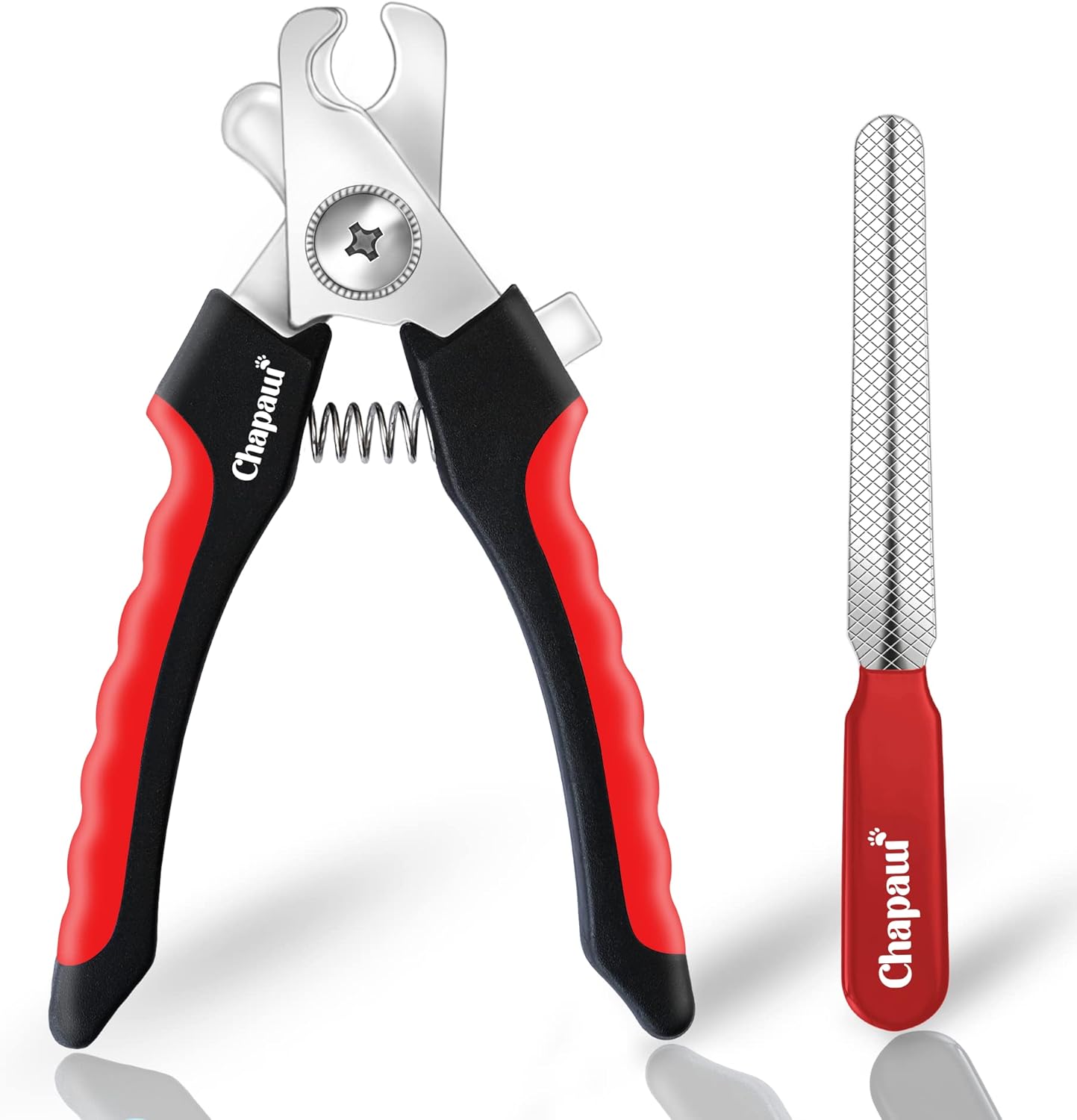 Chapaw Dog Nail Clippers + File, Perfect For Large, Medium & Small