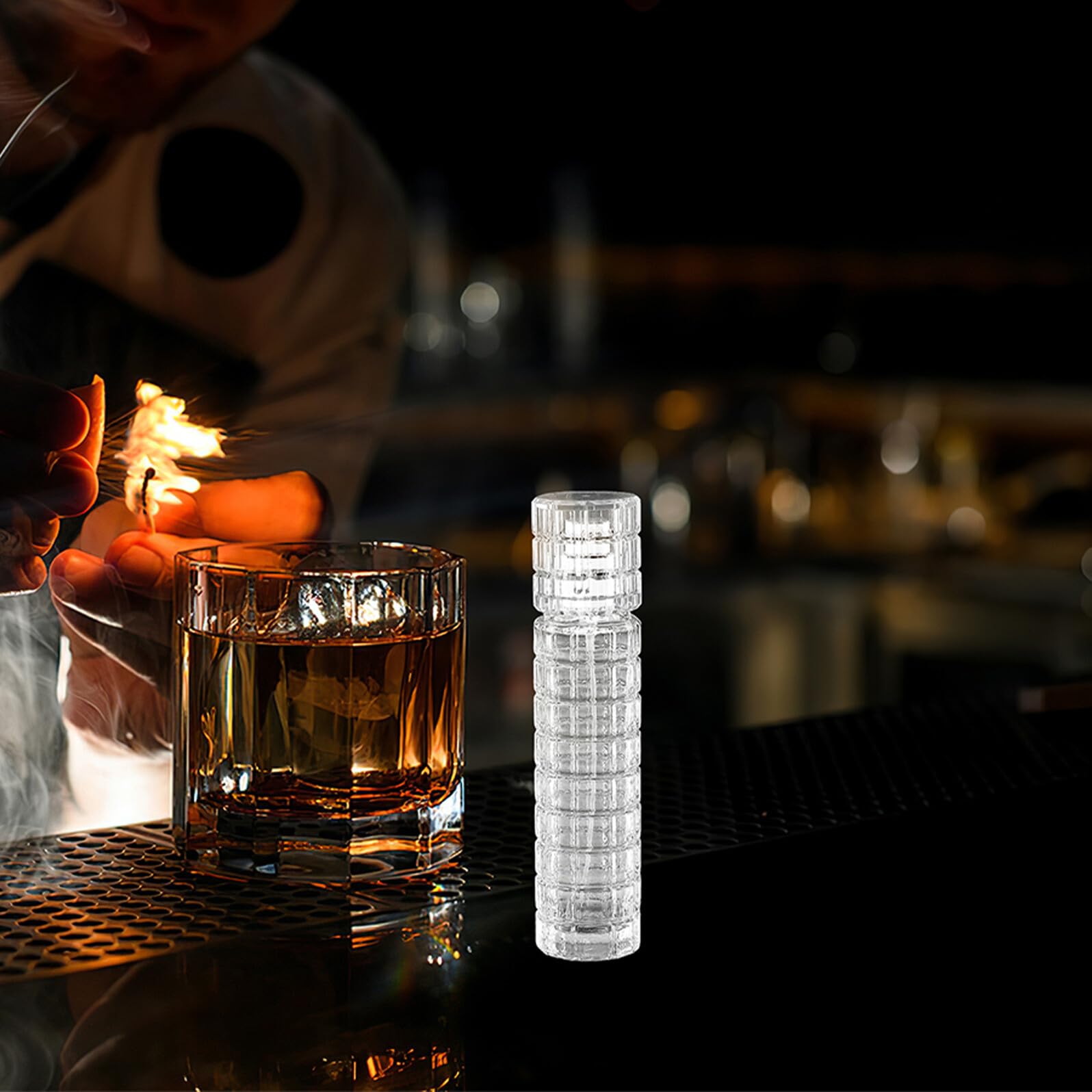Flacon Vaporisateur D'amers pour Cocktails Rechargeable 30ml, Lot de 3