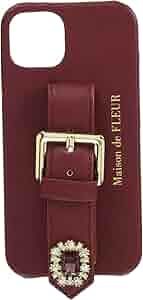 Amazon.co.jp: [Maison de FLEUR] スマホケース ビジューバックル