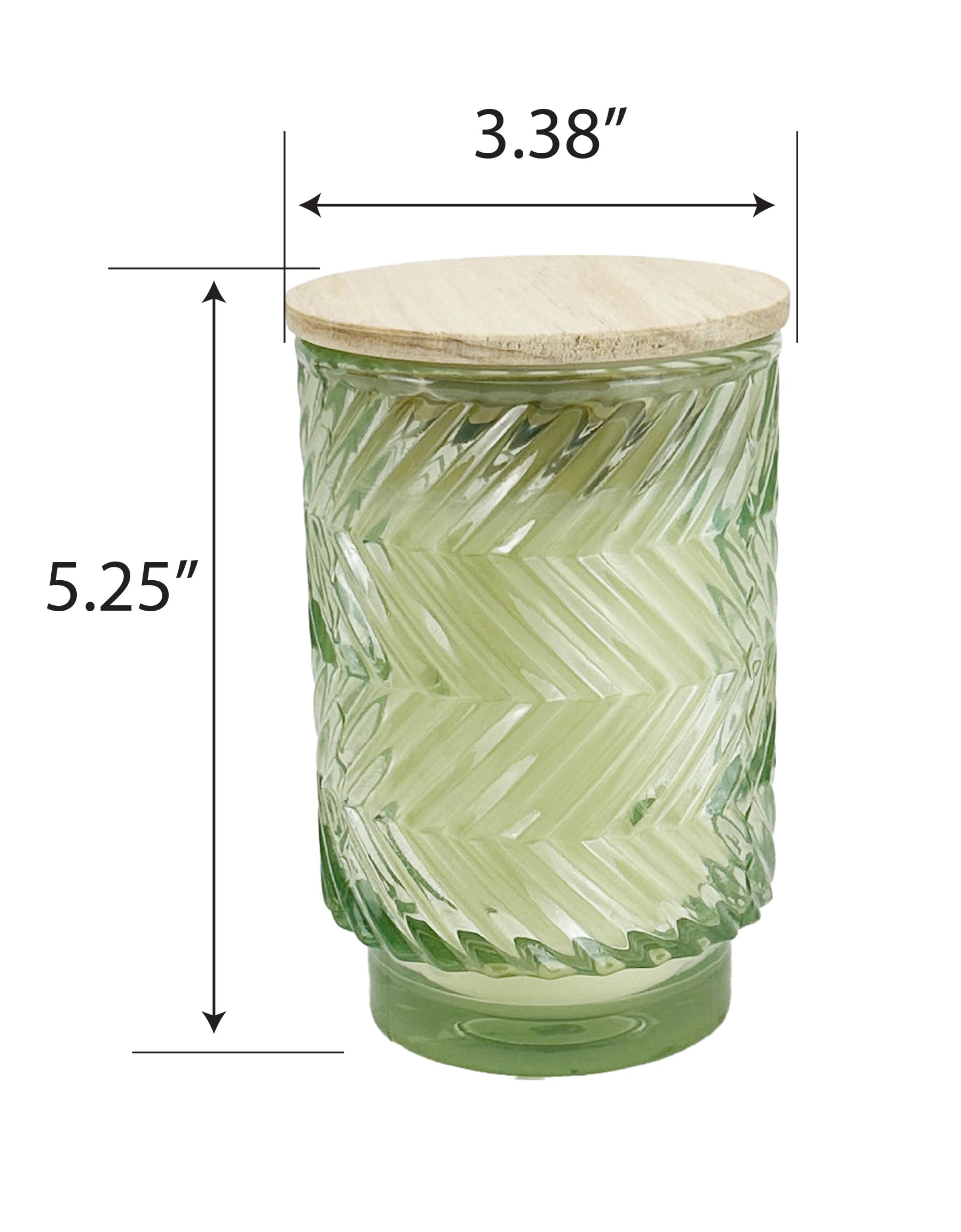 Becki Owens - Velas perfumadas de flor de magnolia, fragancia natural, velas de tarro de vidrio ecológicas con tapa, 11 onzas de combustión limpia, velas de larga duración para el hogar perfumadas y