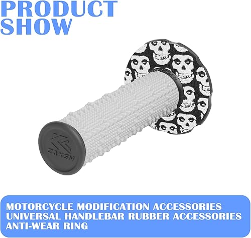 Miniatura 4 de PRO CAKEN Antideslizante Moto Grip Donuts Fit para MX ATV Donuts Agarres Manillar Dirt Bike Quad Bicicletas Agarraderas Donuts Accesorios Cojines de