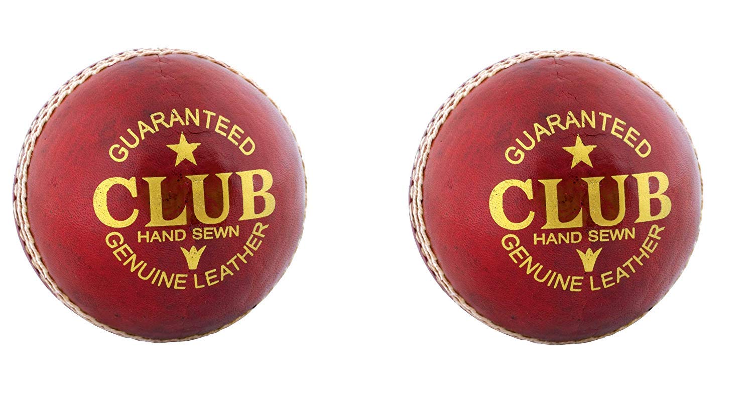 VIBCO Club 4pc Cricket Leather Ball (Red)(Pack of 2) (B07XL7GB4X) Amazon Price History, Amazon Price Tracker