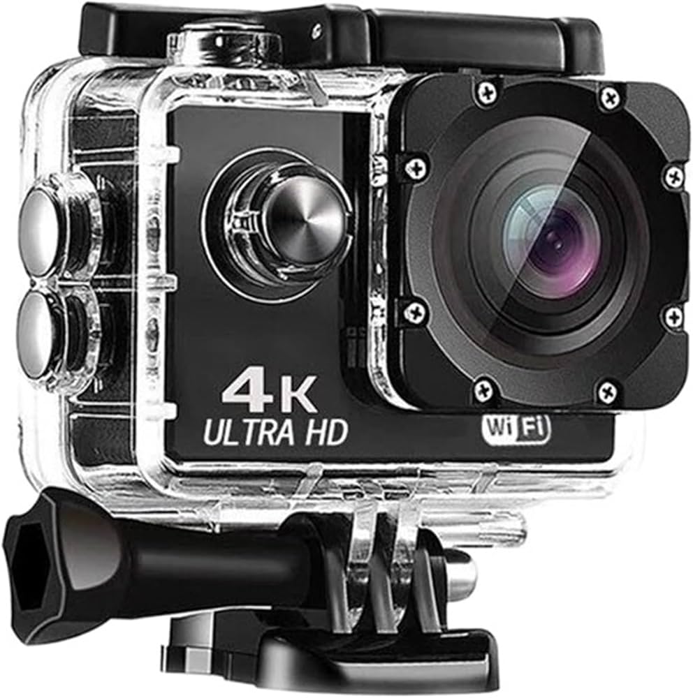 Amazon | ウルトラ HD アクションカメラ 4K/30fps WiFi 2 インチ 170D