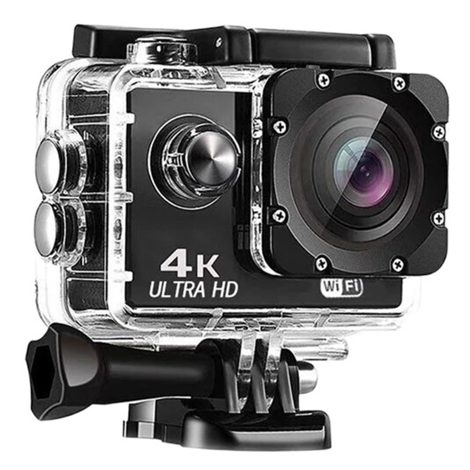 Amazon | ウルトラ HD アクションカメラ 4K/30fps WiFi 2 インチ