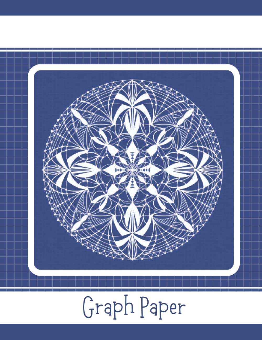 Squared Graphing Paper Notebook for Drawing: Paperback, 60 Pages, Large (8.5" x 11" ), 5 x 5 Grid Paper, Composition Graph Notebook for School or Home