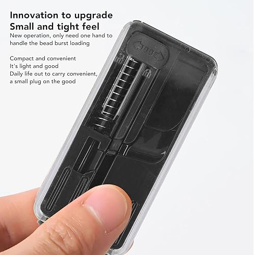 Miniatura 2 de JTLB Empujadores de cuentas de explosión de cigarrillos, 2 piezas, caja de empujador de cuentas de cigarrillos de menta, herramientas para fumar de