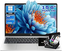 HP 250 G10 Business Laptop, Intel Core i7-1355U， 15.6" FHD Display, (64GB RAM | 2TB SSD), Numeric Keypad, Webcam, Windows 11 Pro, WiFi 6 & Bluetooth with SXK Accessory Kit
