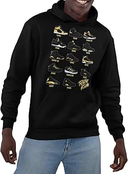 gold jordan sweatshirt