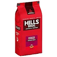 Vista 10 de Hills Bros Latin American Blend Whole Bean Coffee, Medium Roast - Arabica Blend Of Sustainably Grown Organic Beans Medium Roasted For Full-Bodied