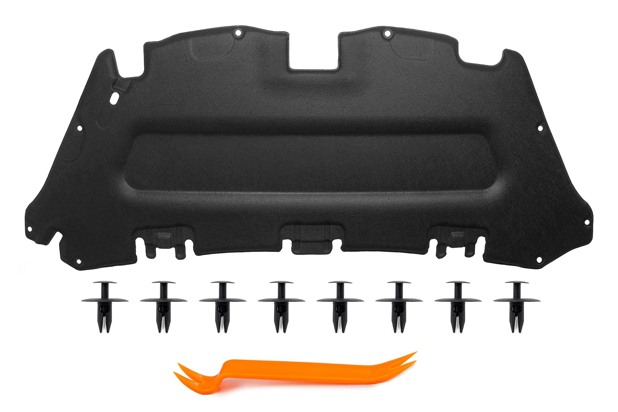 Motorhaubendämmung Schalldämmung der Motorhaube Motorhauben-Dämmmatte MIT CLIPS FÜR PEUGEOT PARTNER II / CITROEN BERLINGO II 2008-2018 1679980480