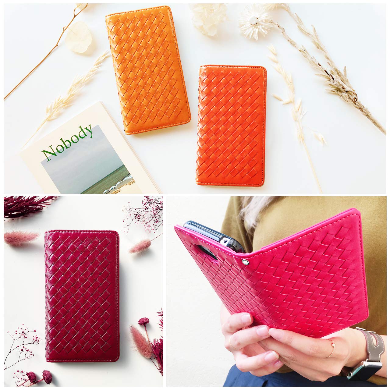 iPhone 12 / 12Pro 対応 ケース カバー 手帳型 赤 レッド iPhone 12 / 12Pro 対応 ケース カバー 手帳型 赤 レッド