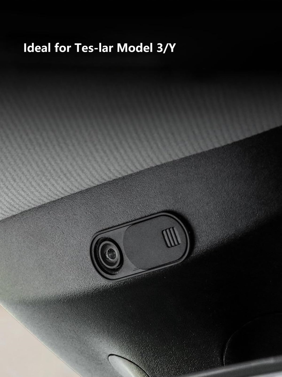 Copertura Webcam, copertura per privacy della camera del laptop e del telefono, 3 pezzi di copertura per camera a scorrimento ultra sottile opaca per computer, laptop, Webcam Cover, nera