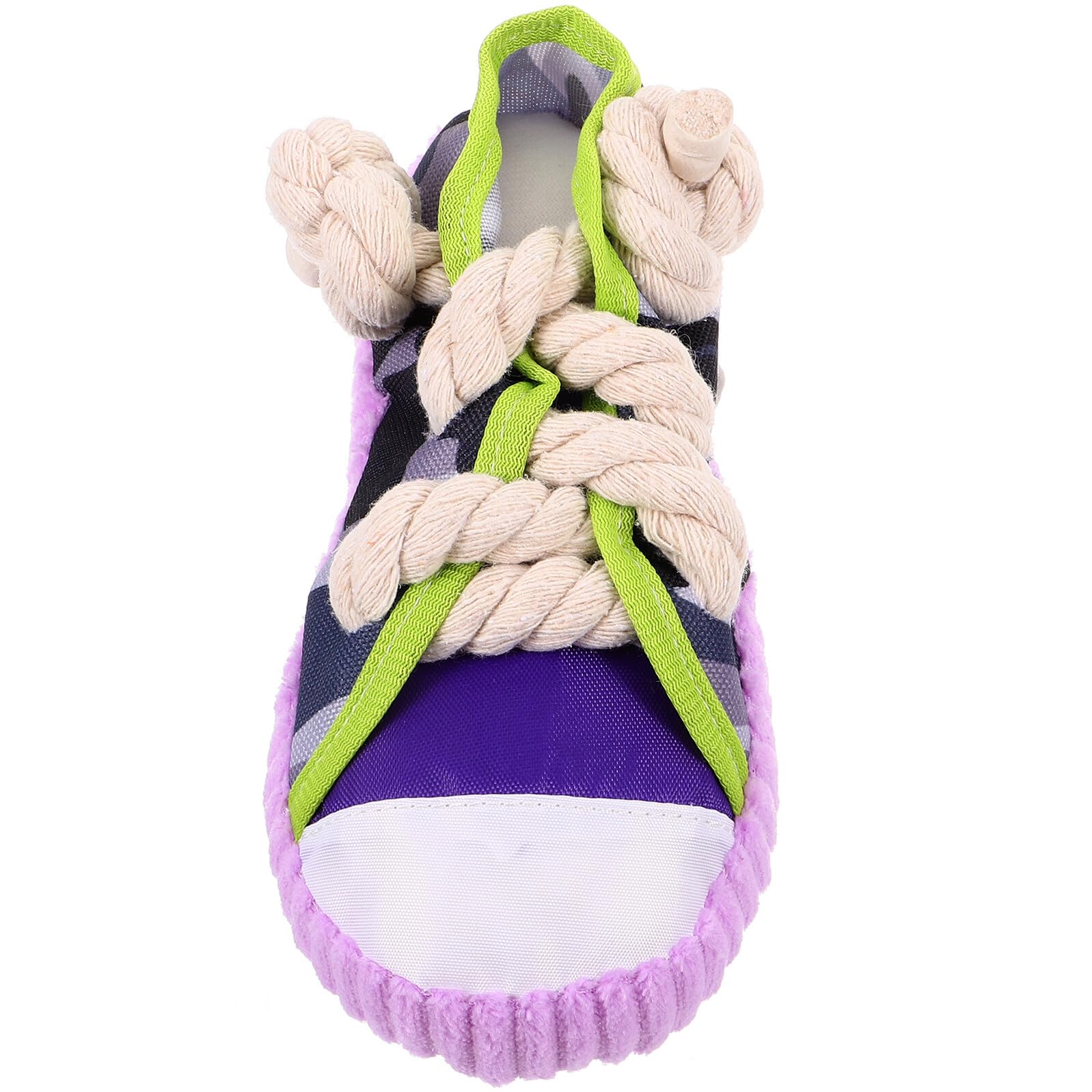 Mobestech Juguete para Perros Chirriante Forma de Zapato Resistente y Seguro para Morder para Cachorros y Mascotas Pequeñas Ayuda Dentición y Hábitos Saludables