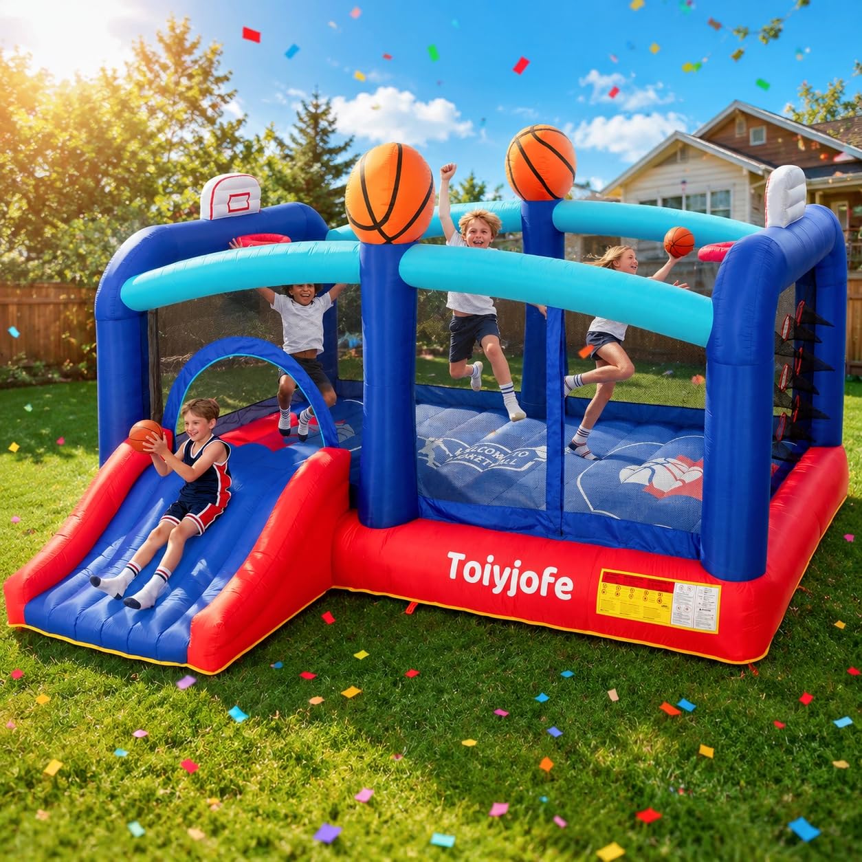 Photo 1 of Wondiair 16' x 13' Basketball Bounce House