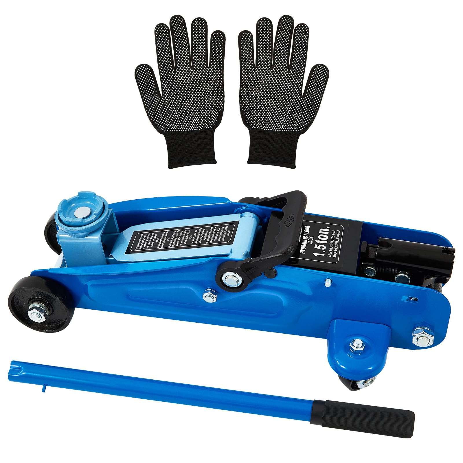 GAOLLY 1.5 Ton Floor Jack Low Profile, Heavy-Duty Steel Racing