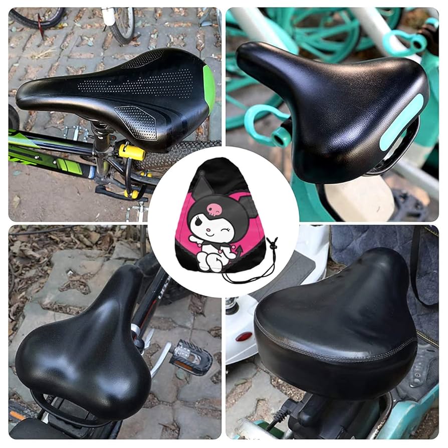 Amazon.co.jp: クロミ ちゃん マイメロディ サドルカバー 自転車