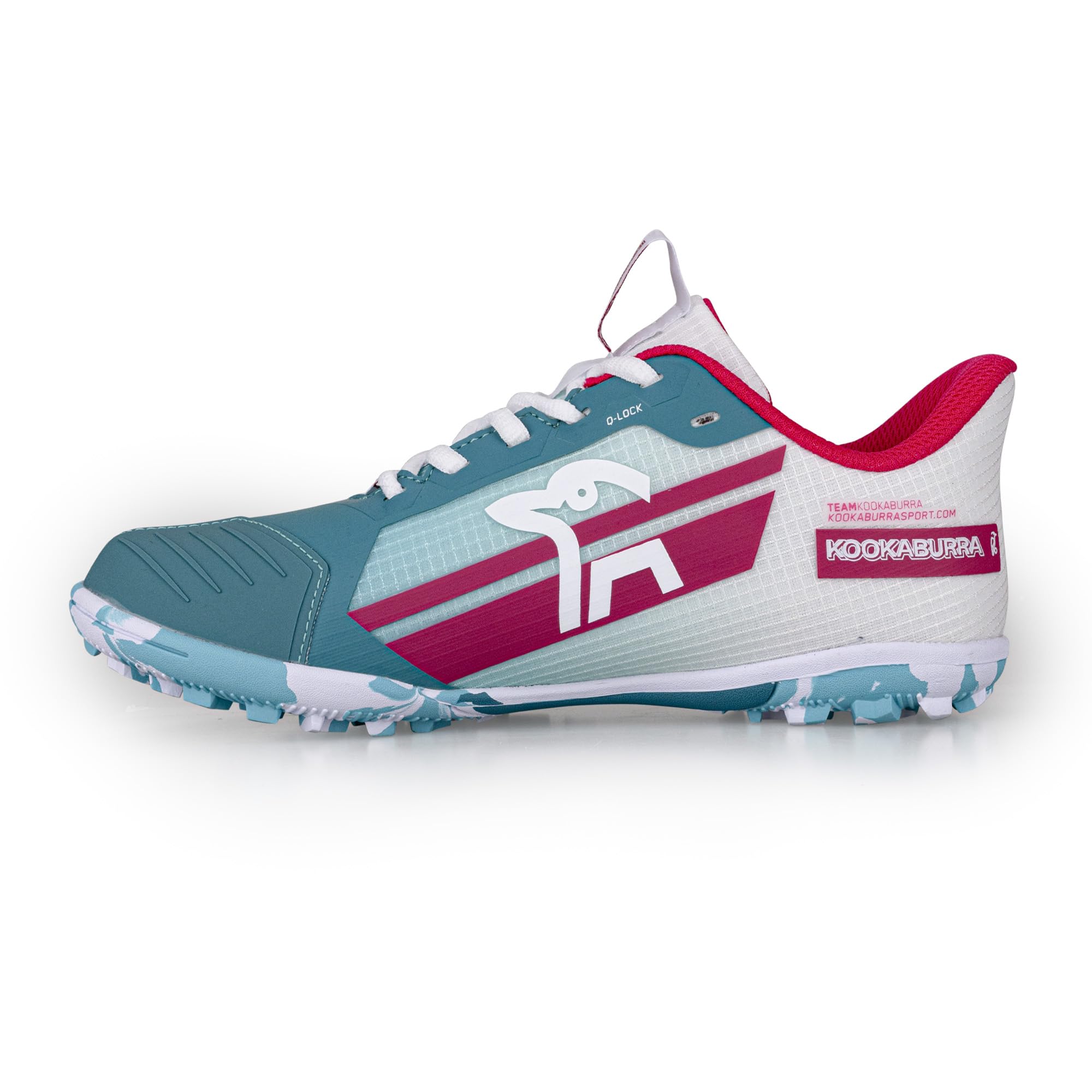 Kookaburra Unisex Kinder Kookaburra Orbit Junior Hockey Shoe |Mint/PinkHockeyschuh