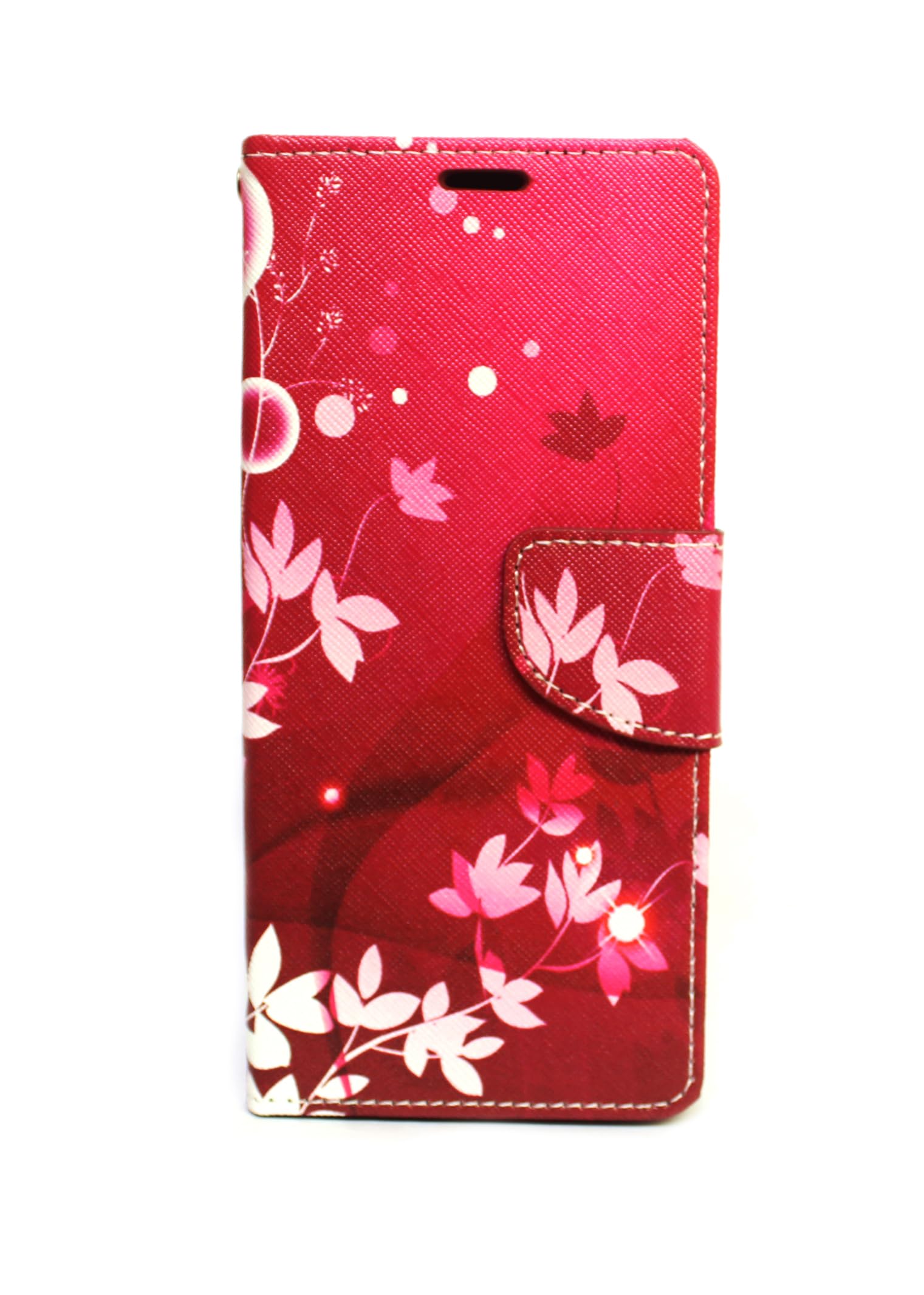 Arbuda Fancy Printed Designer Leather Flip Wallet Back Cover Case for Vivo Y100A 5G - Red Flower (B0CHBC5W8C) Amazon Price History, Amazon Price Tracker