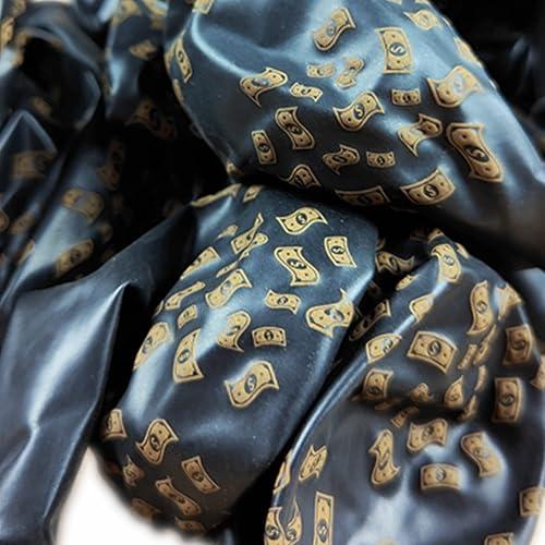 Miniatura 7 de 20 globos de látex para fiestas temáticas de dinero, globos de fiesta de billetes de dólar, globos para cumpleaños, casino de Las Vegas, bodas,