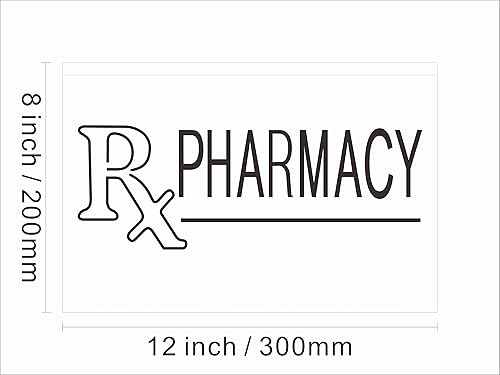 Miniatura 5 de 200102 Farmacia Medicamentos Pastillas Mecidine Tienda de Prescripción Tienda de Pantalla Abierta Luz LED Letrero de Neón (16" X 12", Azul)