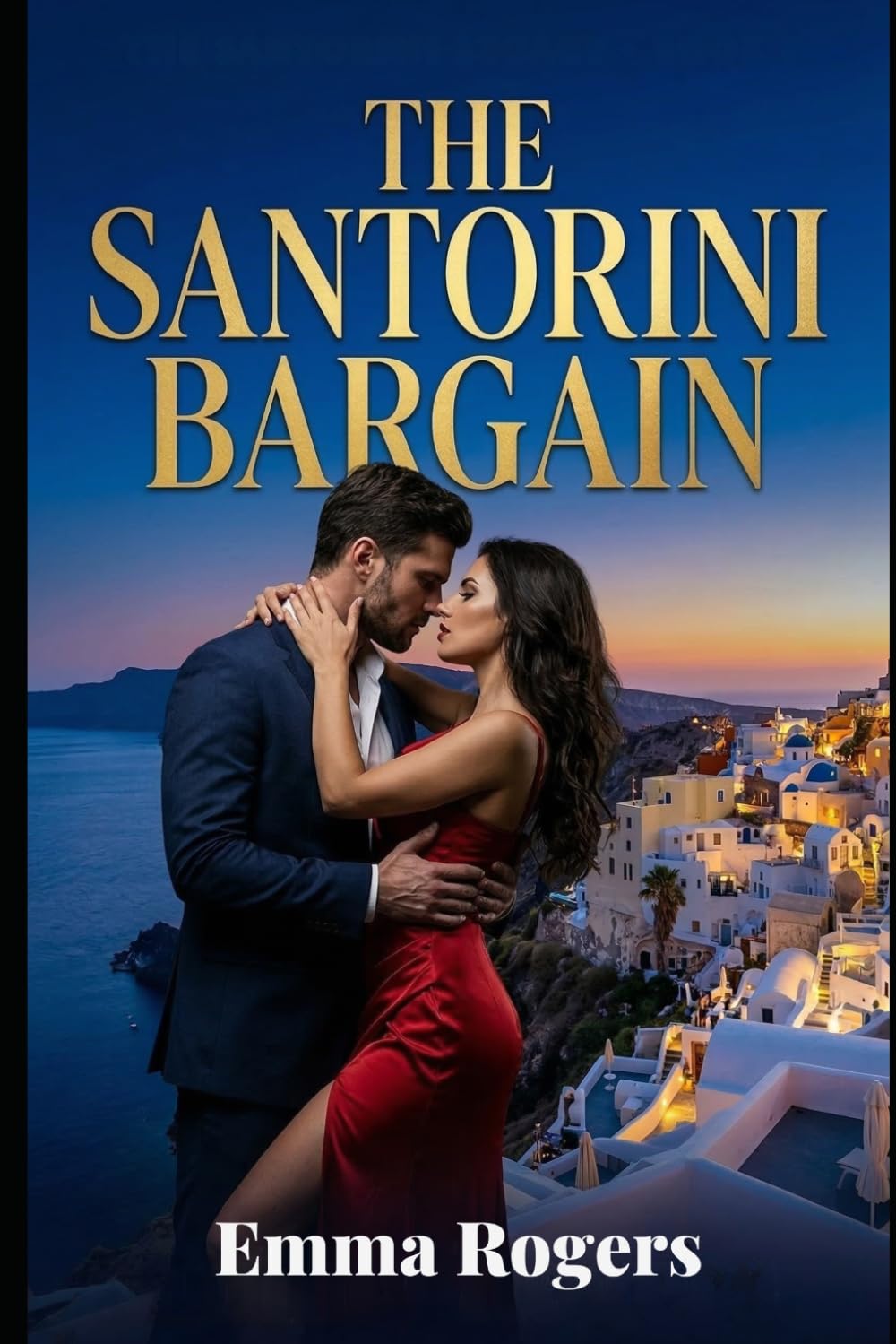 The Santorini Bargain: A Greek Billionaire, Forced Proximity Romantic Suspense (The Santorini Legacy Book 1)