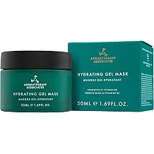 Aromatherapy Associates Hydrating Gel Mask with Niacinamide, Prebiotics & Vitamin B5, Moisturising Daily Gel Mask for All Skin Types, Fruity Floral Scent, 1.69 fl oz