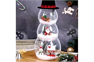 Christmas Decorations Fishbowl Snowman Kit