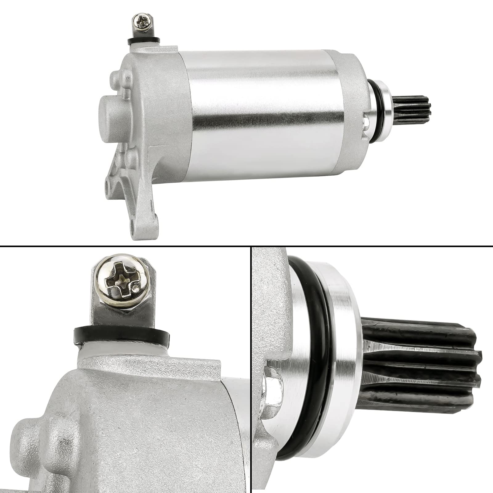 Road Passion Motorino di Avviamento Startermotor E-Starter Compatibile con Yamaha XV125 Virago 125 1997 1998 1999 2000 5JX-81890-00-00 4DN-81800-00-00