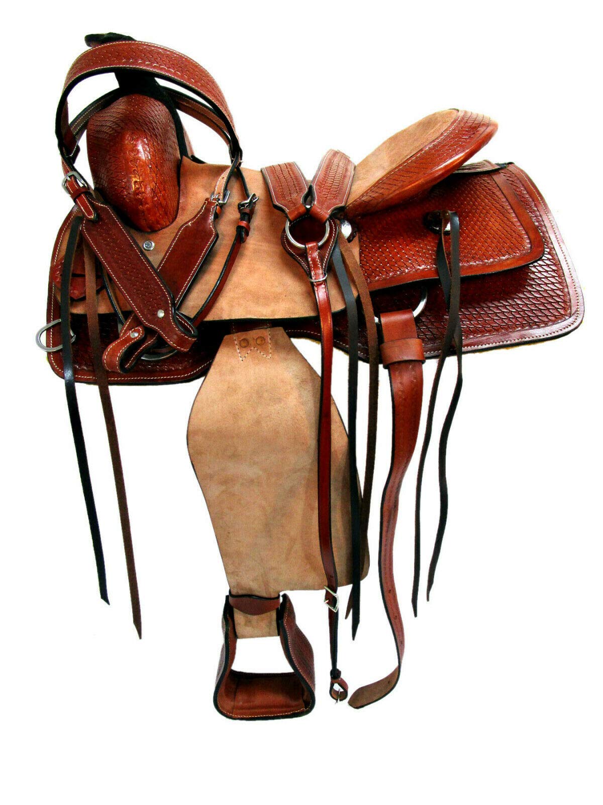 SELLE CUIR MARRON HOLLISTER - | Harley davidson | Bikers