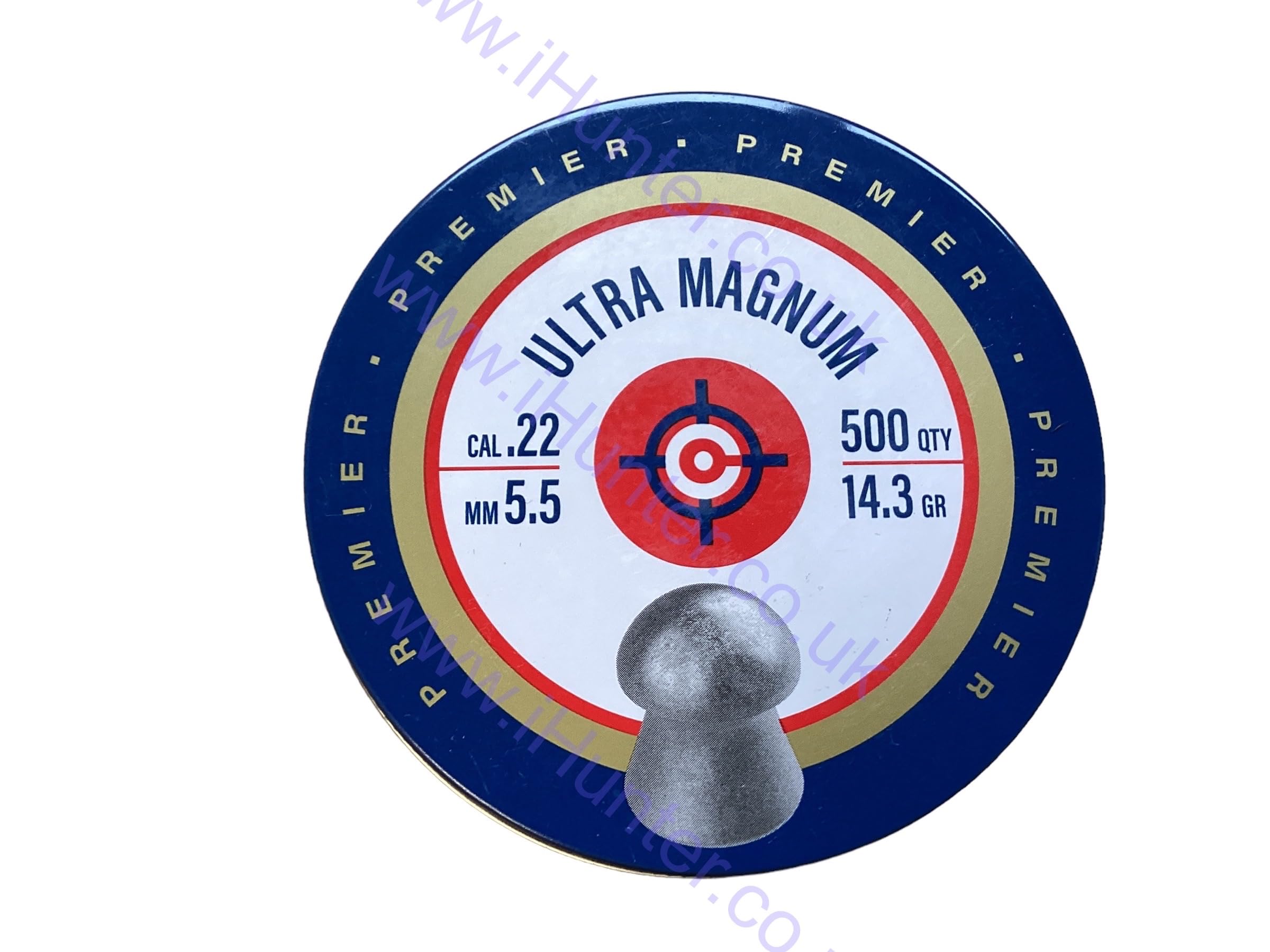 Crosman Domed Ultra Magnum .22/5.5mm Airgun pelets (500ct) L135