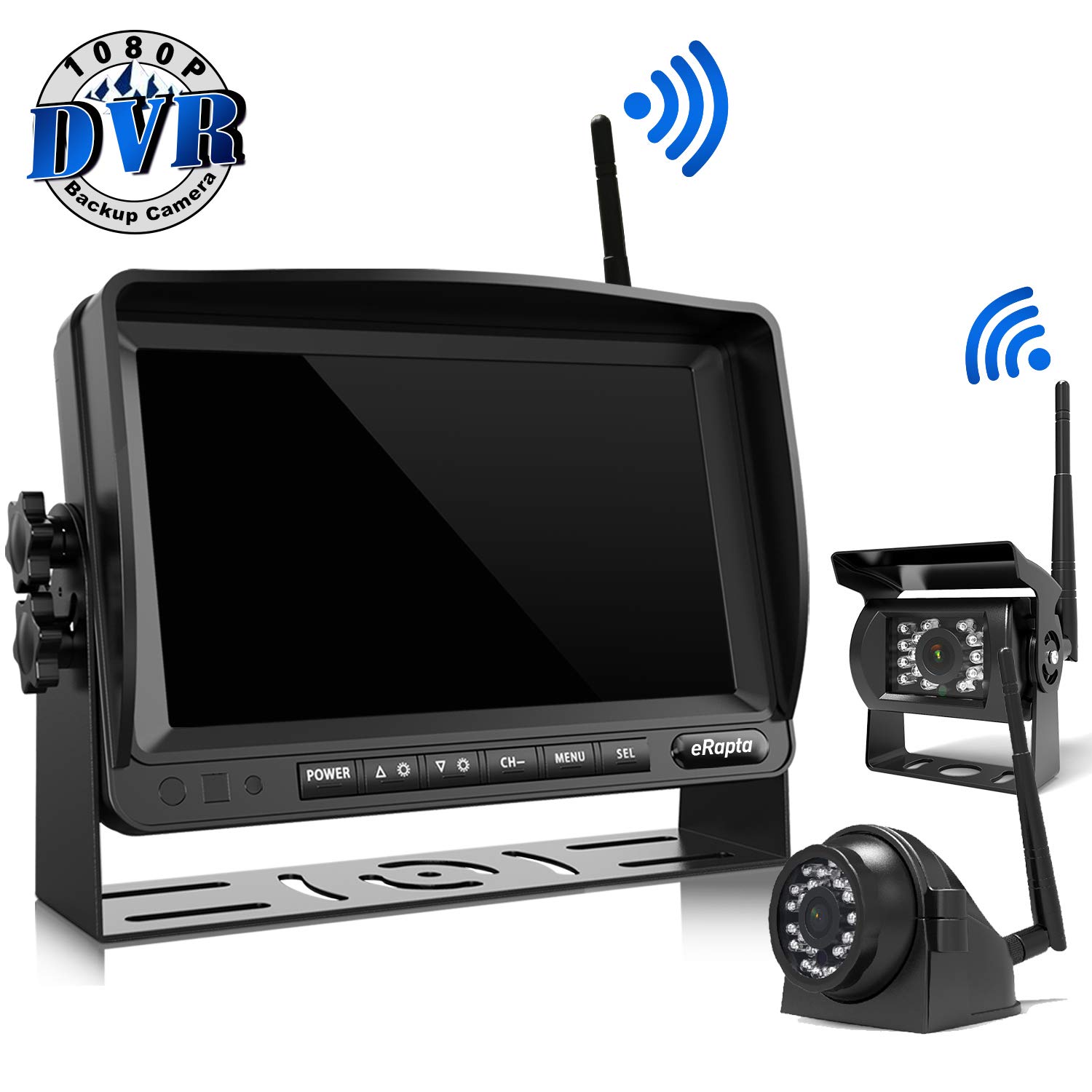 Buy Wireless Backup Camera DVR for RV Truck Trailer Pickup Camper