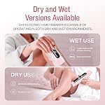 Femmes Bikini Trimmer, 2026 neuf 2-in-1 Razor électrique pour les femmes avec LED Affichage, IPX7 Rasoirs imperméables avec humide & Détachant les cheveux secs, sans douleur avec des lames de céramique pour bras de bikini, USB-C