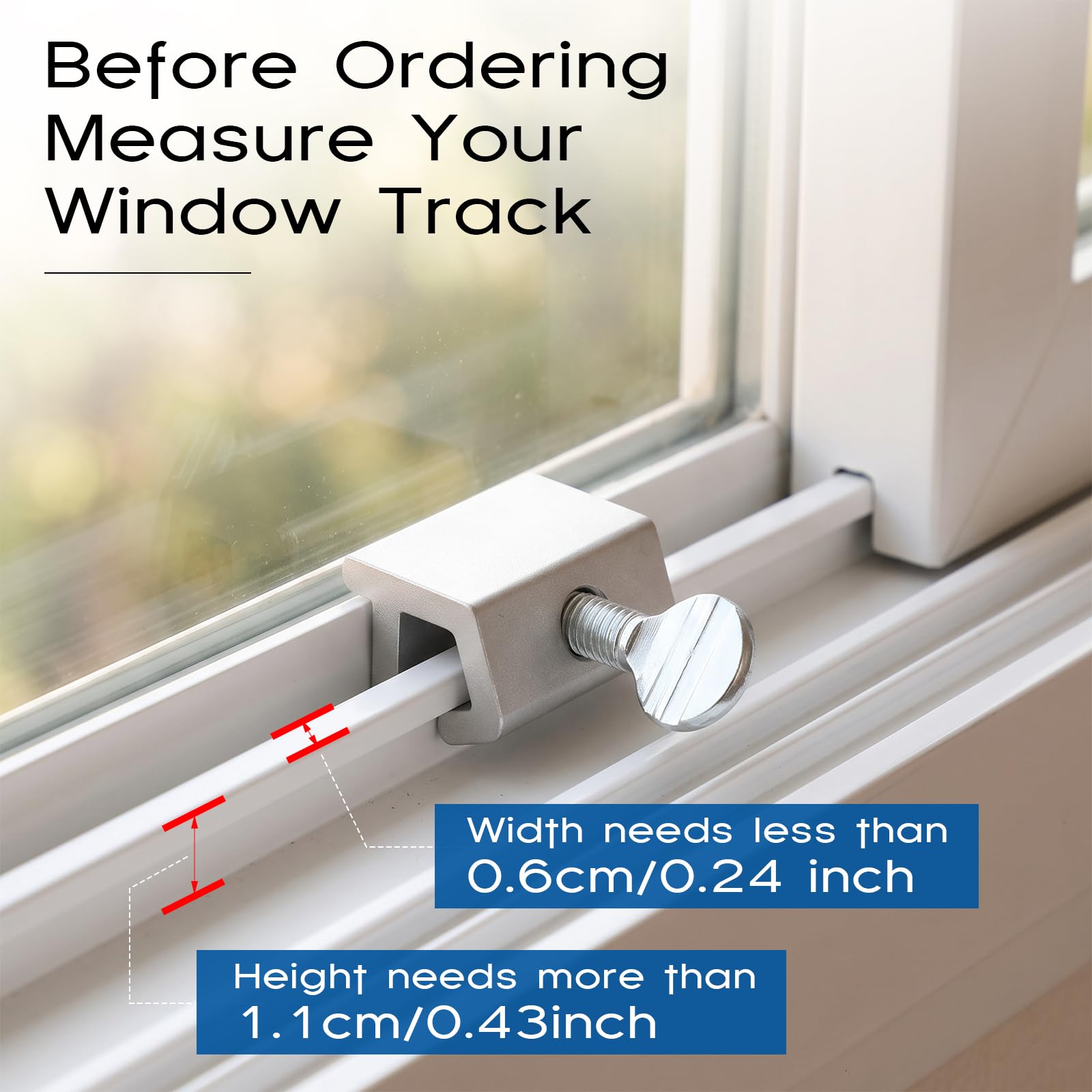 Shimeyao 100 cerraduras deslizantes para ventanas a granel, cerraduras de seguridad de aluminio de metal con llaves para ventanas corredizas verticales u horizontales, plateadas, ajustables hacia