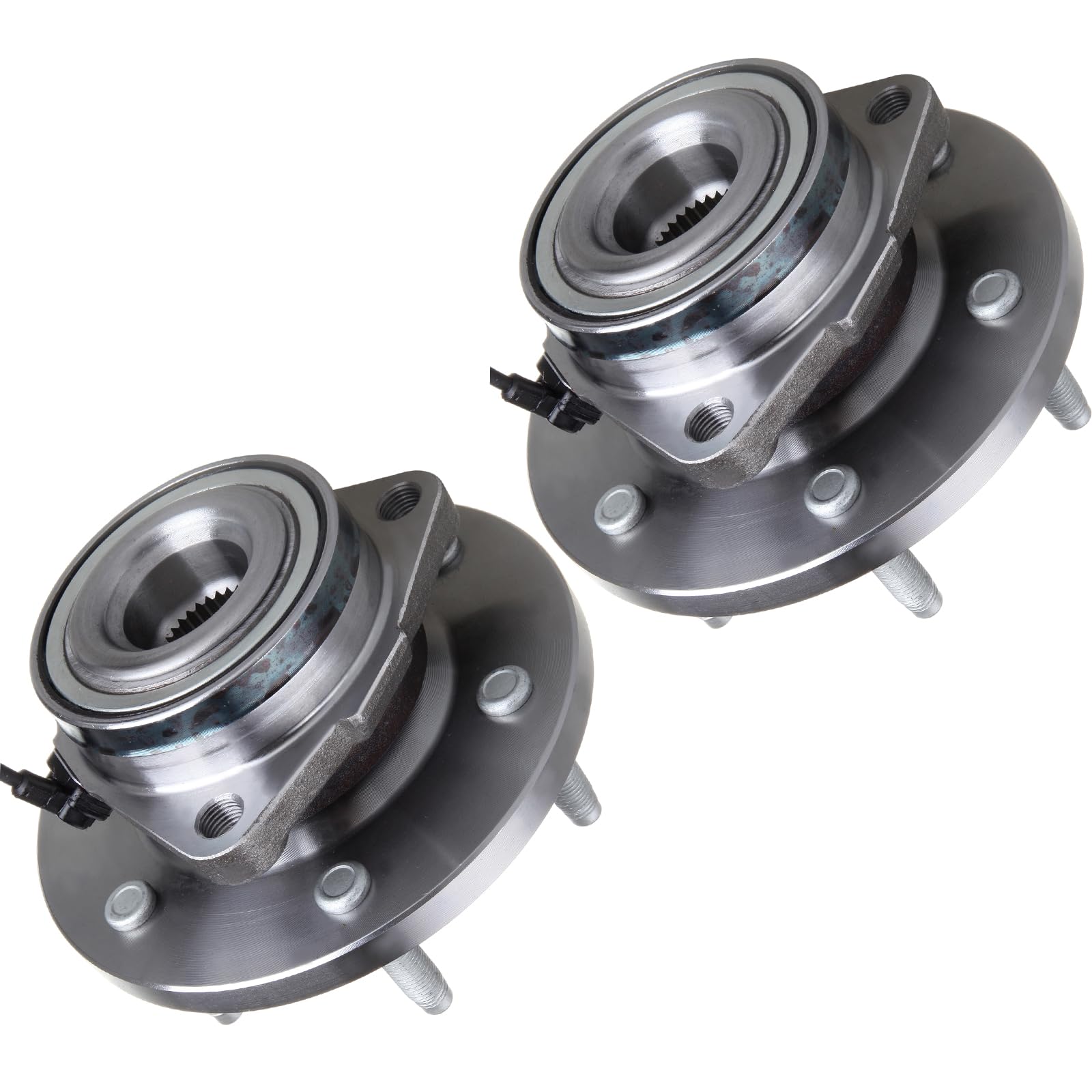 ECCPP 2PC Wheel Hub Assembly Front 515093 for Hummer H3 2006-2010,
