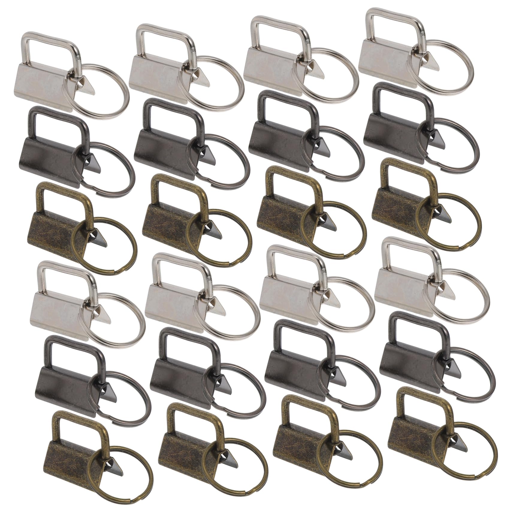 Matériel Clé Fob 150 Pièces Robustes pour Customiser Vos Accessoires en Cuir