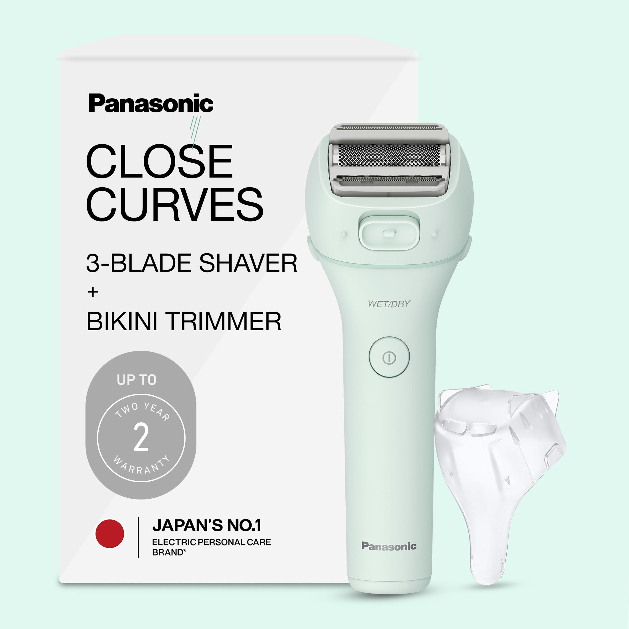 脱毛・除毛 Panasonic ESLS570DK Amazon.com: Panasonic Electric Bikini Trimmer, Waterproof Full