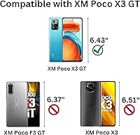Vista 2 de Compatible con Xiaomi Poco X3 GT Soft Liquid Silicone Gel Celular Mobile Basic Carcasa trasera Funda para (Baby Blue)