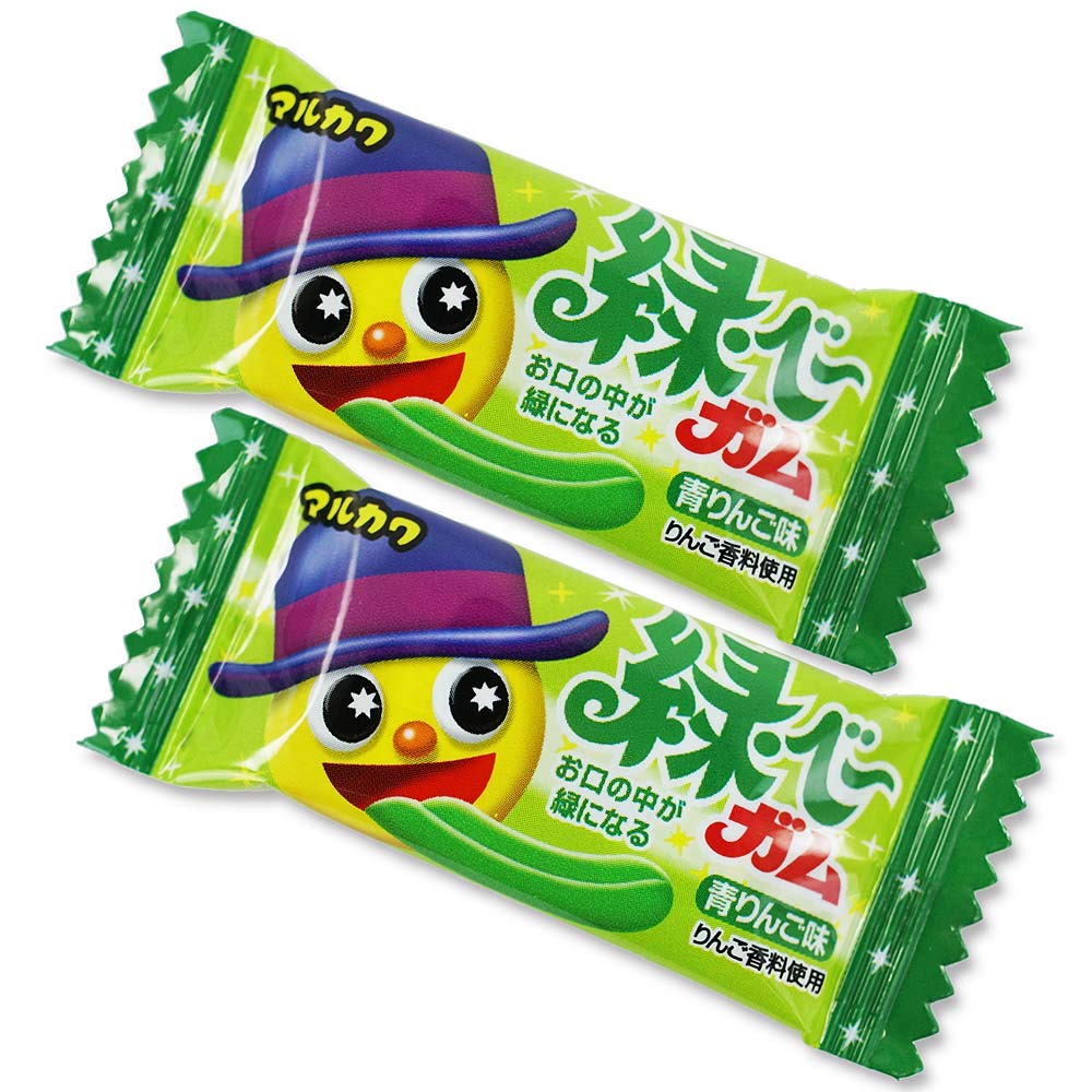 緑べーガム１つ¥10 楽天市場】赤ベ〜ガム ・青ベ〜ガム・黒ベ〜ガム・緑ベ〜ガム×50