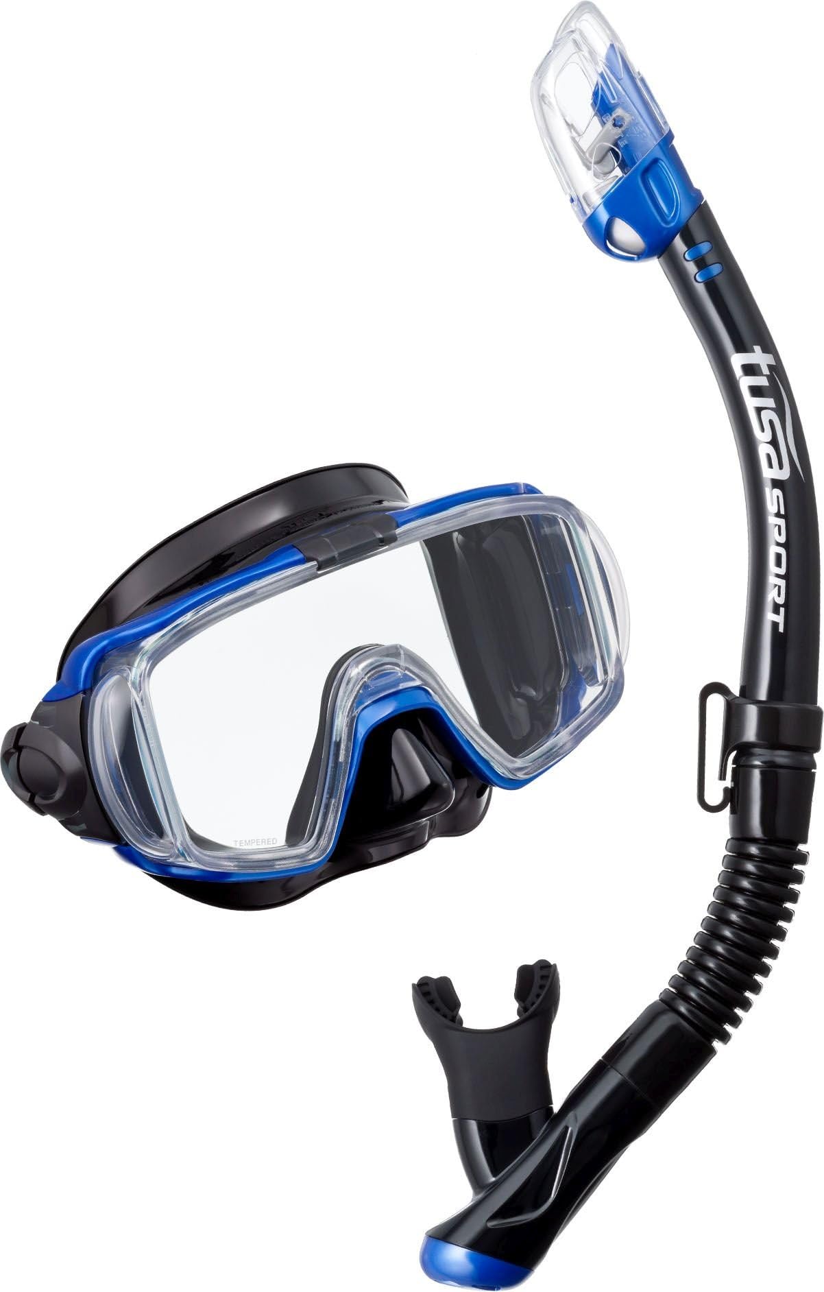 Visio Tri-Ex Adult Mask & Snorkel Set - Colour Choice