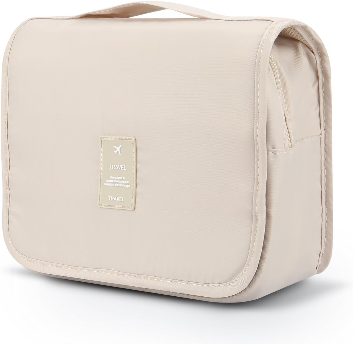 Mossio Hanging Toiletry Bag - Large Cosmetic Makeup Travel Organizer for Men & Women with Sturdy Hook