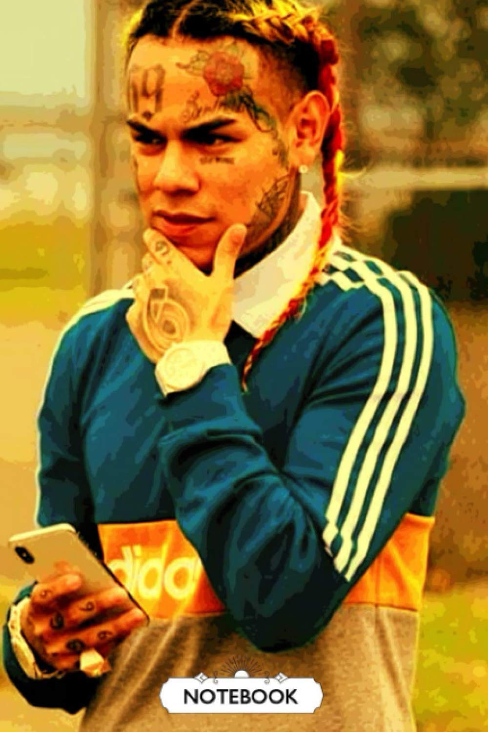 Notebook : 6ix9ine Journal (Diary, Notebook) 100 page Note Book for School Home or Work