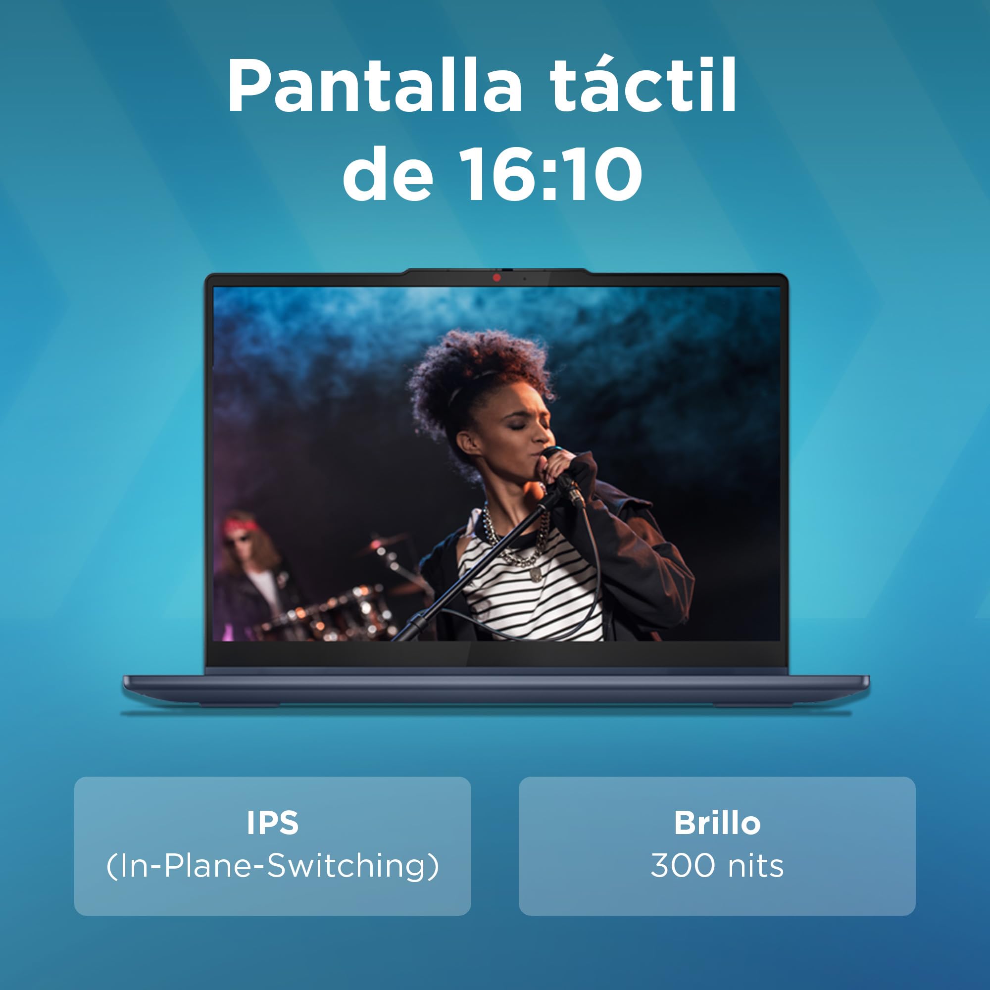 Lenovo IdeaPad 5 2-in-1 Gen 9 – Ordenador Portátil Convertible Táctil 14'' WUXGA (Intel Core i5-13420H, Intel UHD Graphics, 16 GB RAM, 512 TB SSD, Wi-Fi 6, Win 11 Home) Teclado QWERTY Español - Azul