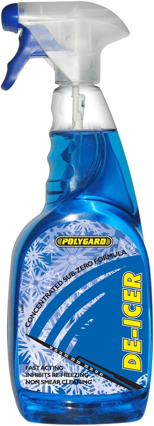 Polygard MIS17203 Trigger Spray De-Icer, 750 ml