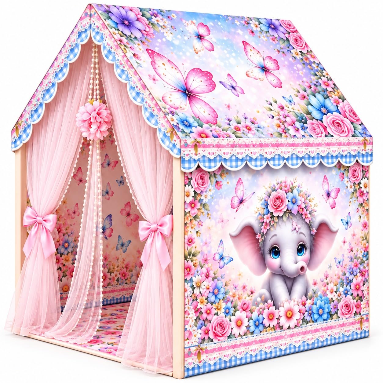 Candy Play Tent House for Kids - Foldable & Easy Setup -10